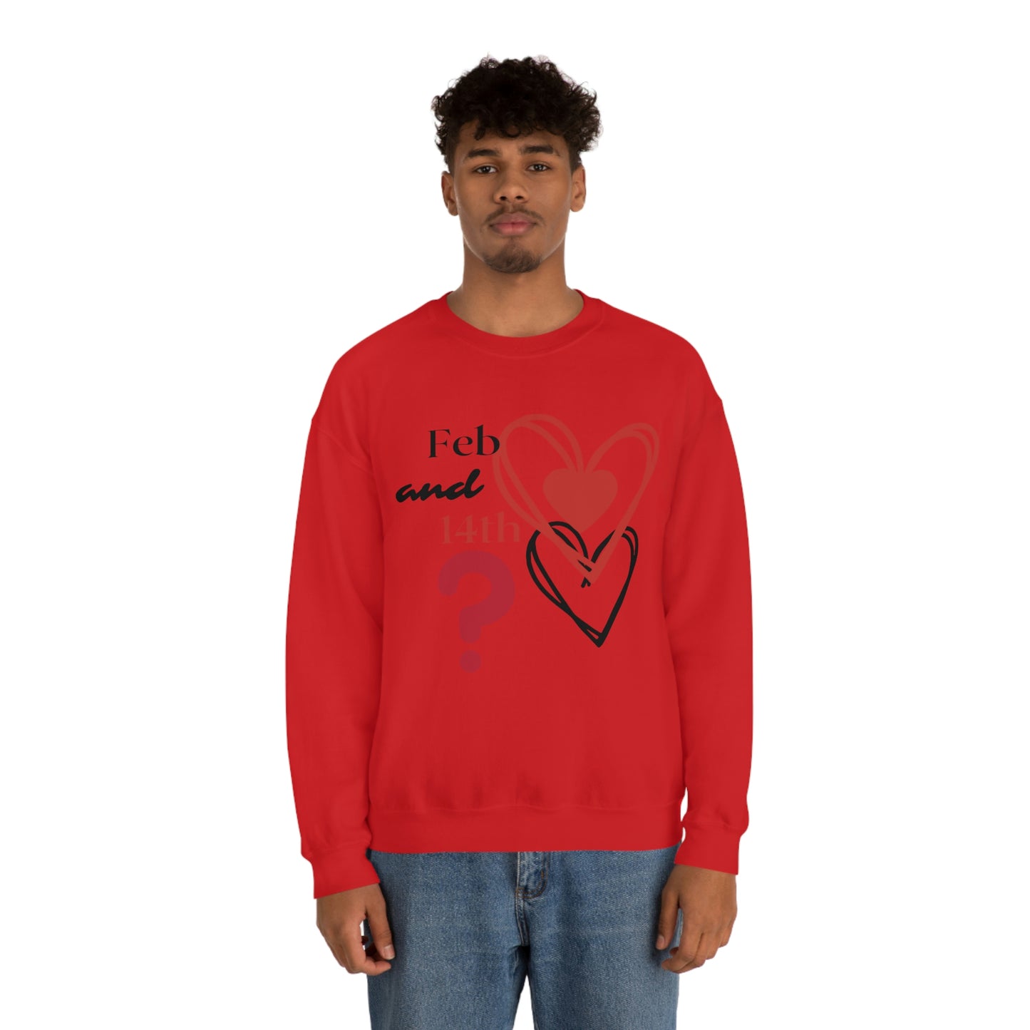 Val Feb 14th Crewneck Sweatshirt