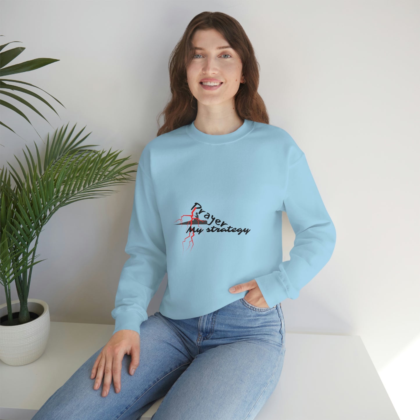 Prayer My Strategy Sweatshirt