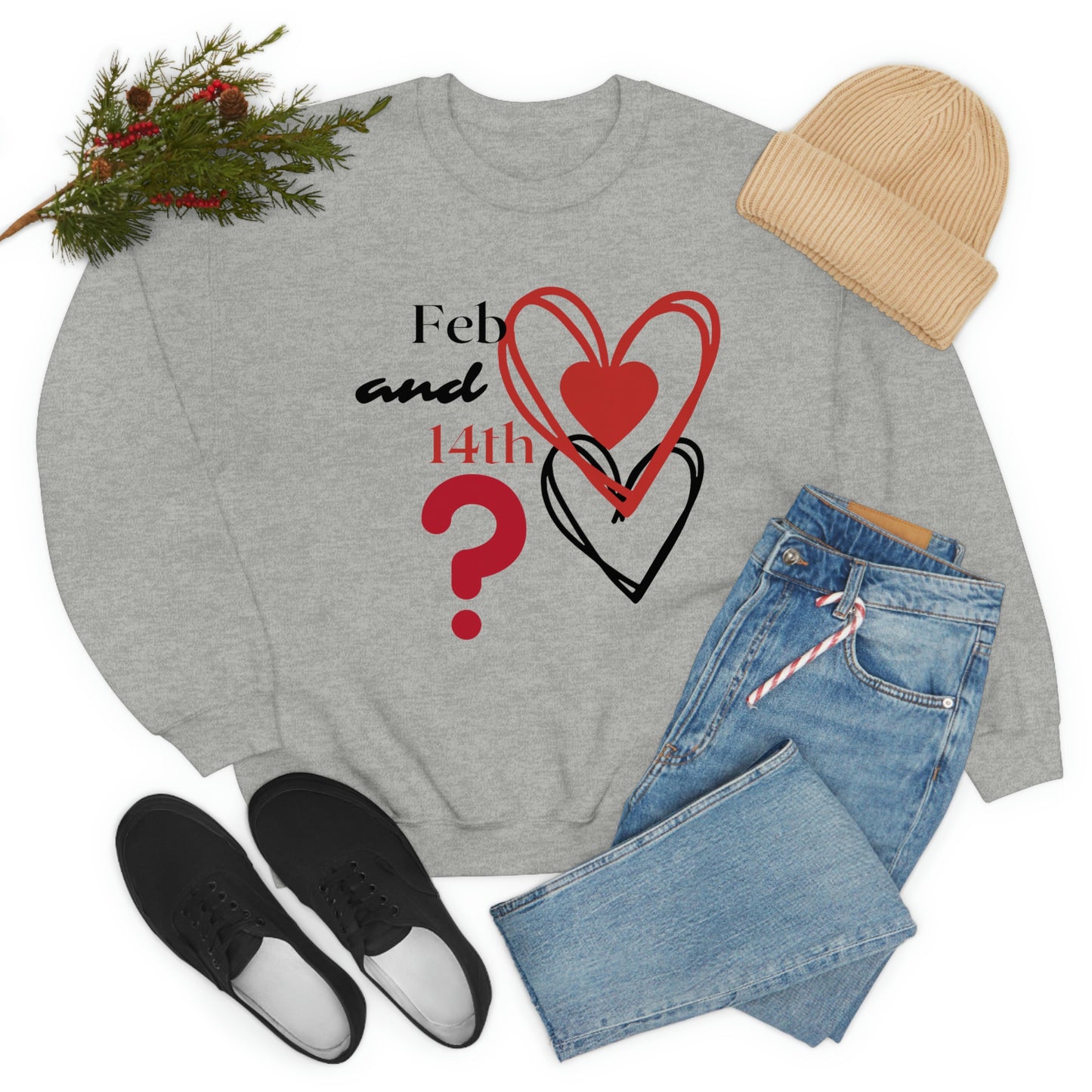 Val Feb 14th Crewneck Sweatshirt
