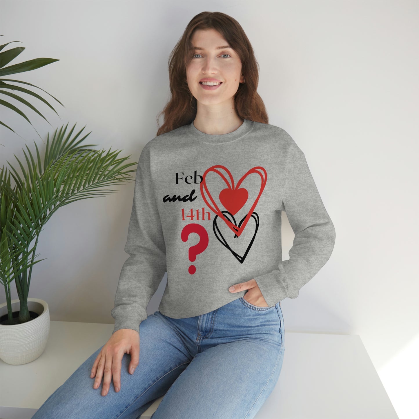 Val Feb 14th Crewneck Sweatshirt