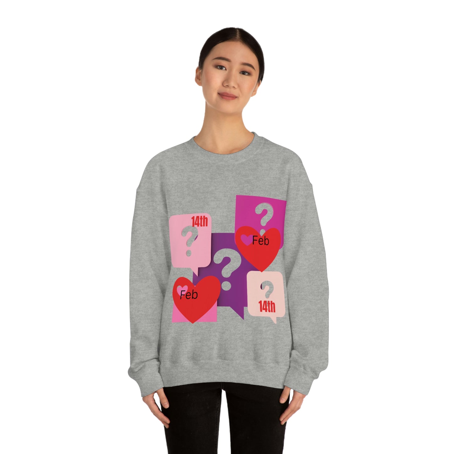 Val Heavy Blend Crewneck Sweatshirt