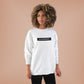 Crewneck Sweatshirt — "Certified by Experience" Minimal Graphic