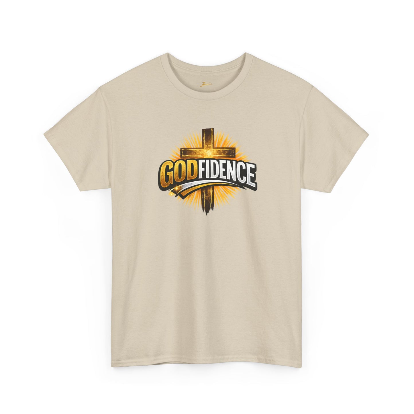 Godfidence Cross T‑Shirt — Christian Faith Graphic Tee
