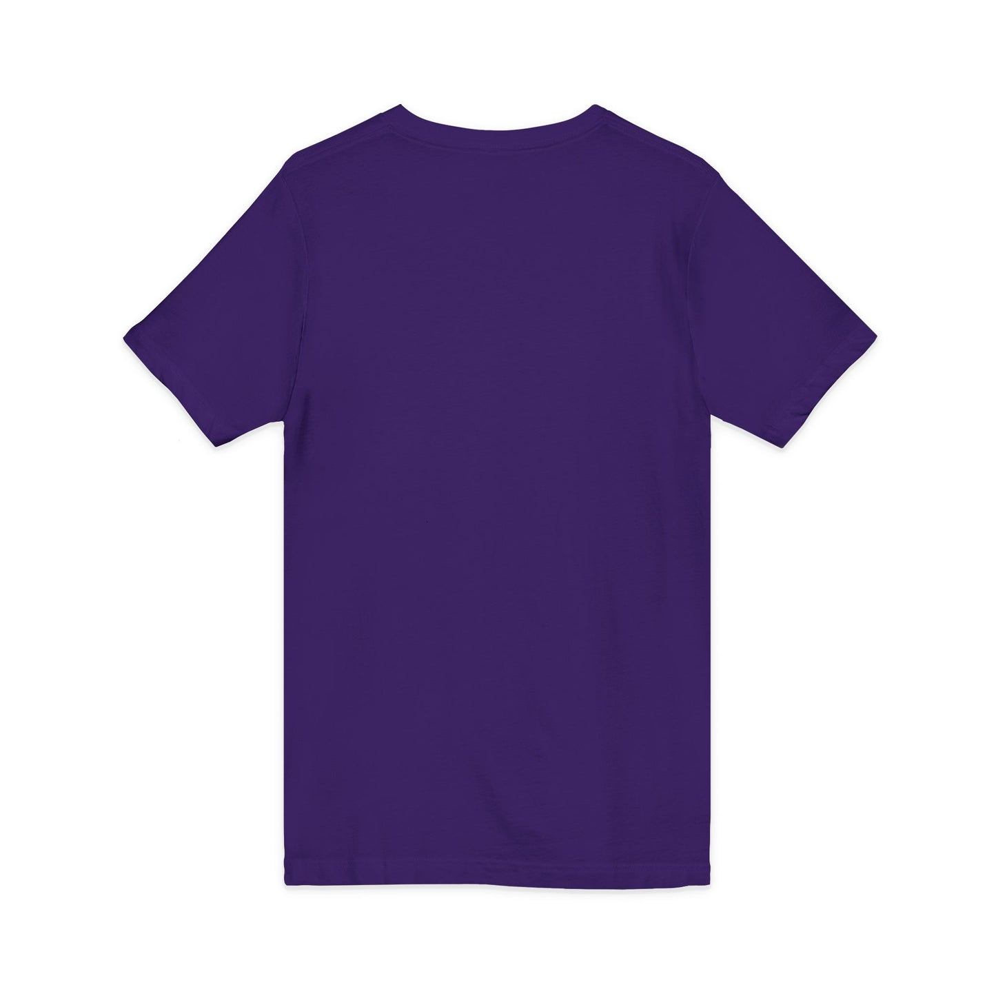 V-Neck Tee — 'Faith without Work is Dead' Vintage Sun Graphic