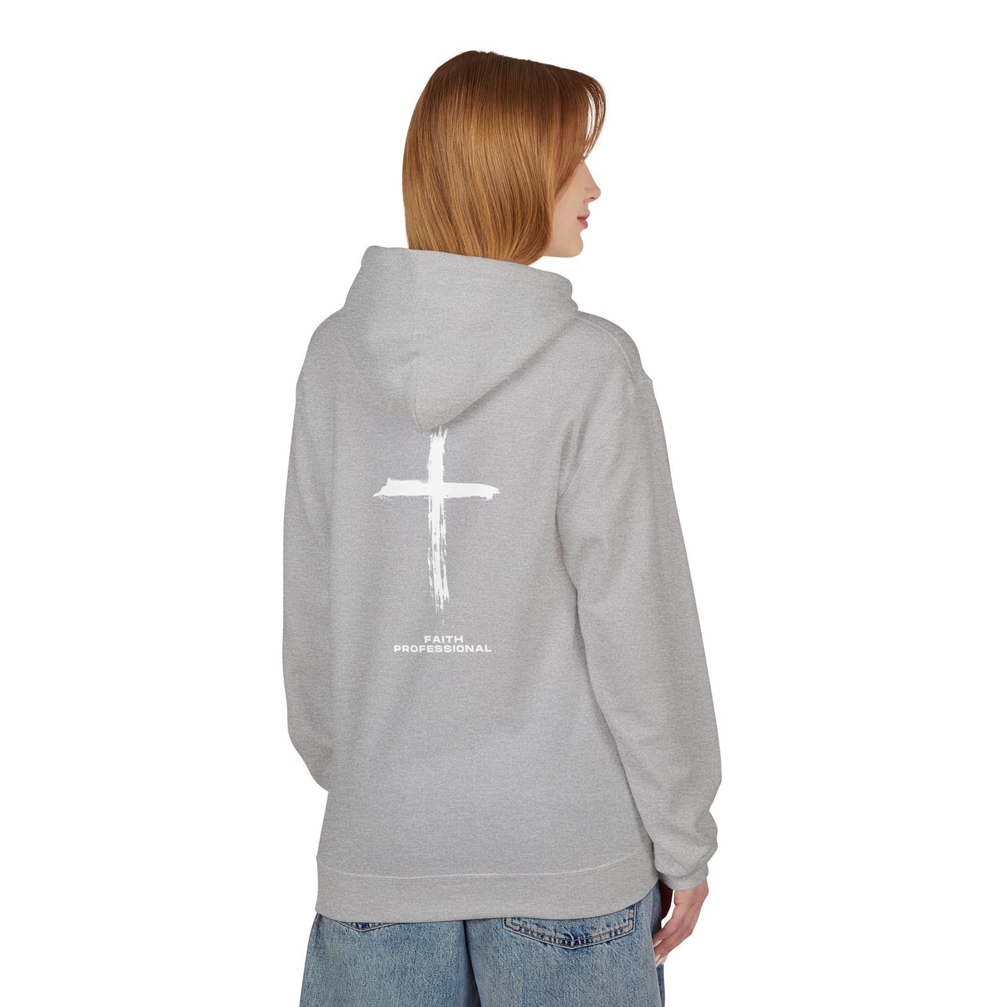 Retro Script "West Coast" White Hoodie — Vintage Stripe Graphic Pullover