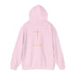 Hoodie — 'Without work is Dead' Gold Baroque Graphic Hooded Sweatshirt