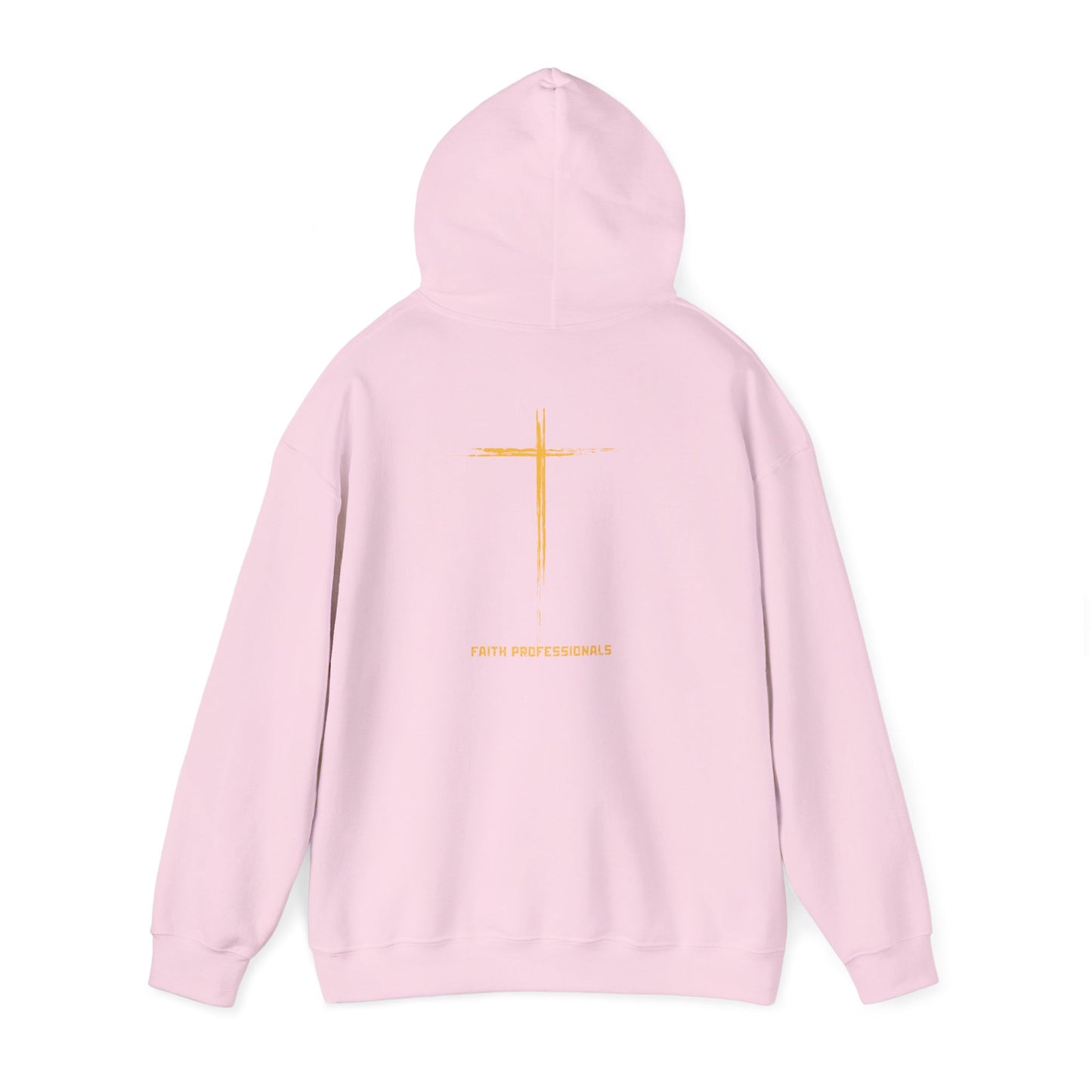 Hoodie — 'Without work is Dead' Gold Baroque Graphic Hooded Sweatshirt