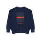 Grace Cross Sweatshirt — "Candidate of Grace" Christian Pullover