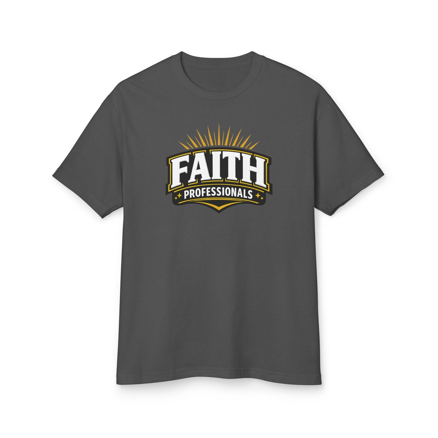 Faith Professionals T-Shirt — Vintage Crest Christian Tee
