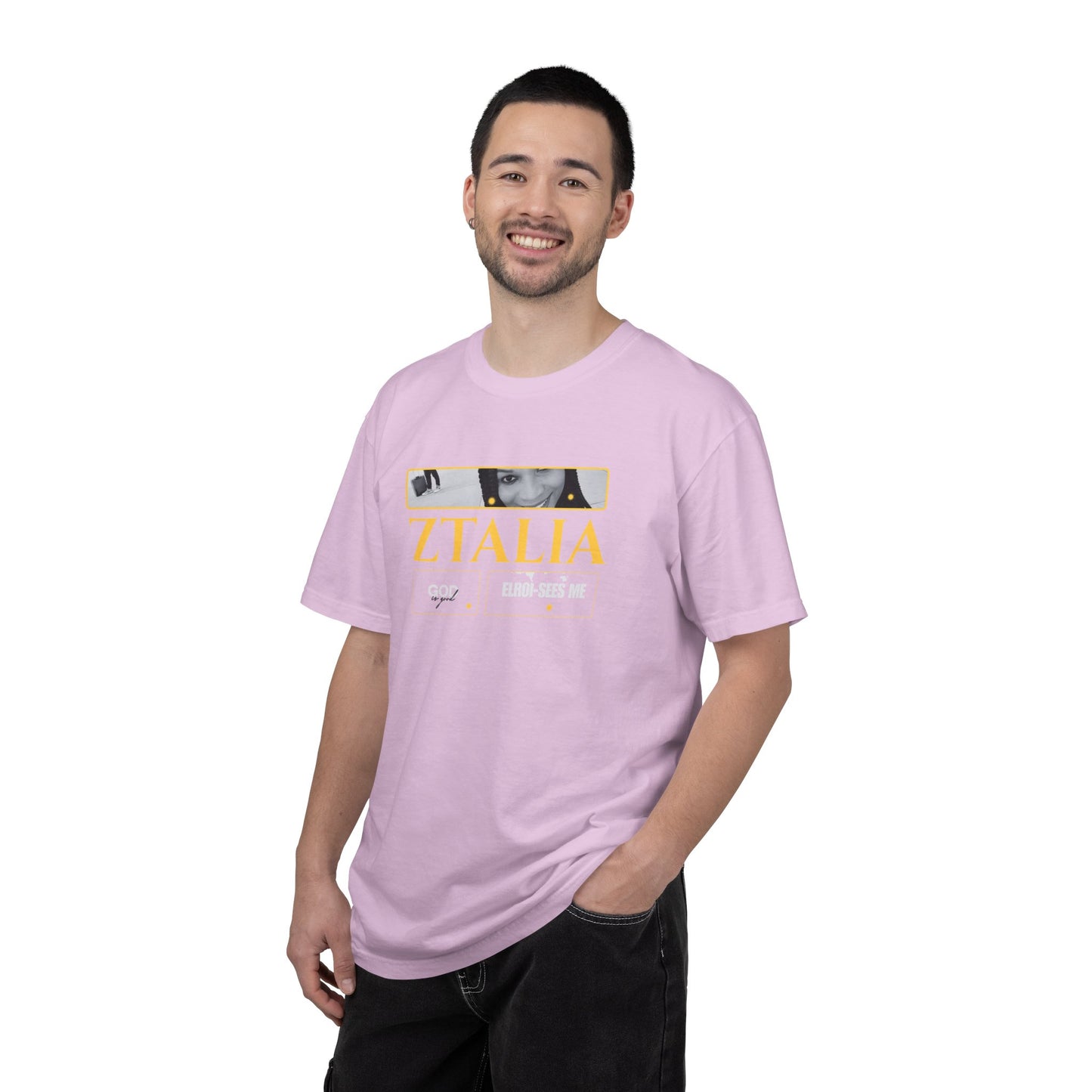 Ztalia Brand T-Shirt — Minimal Photo Logo Tee