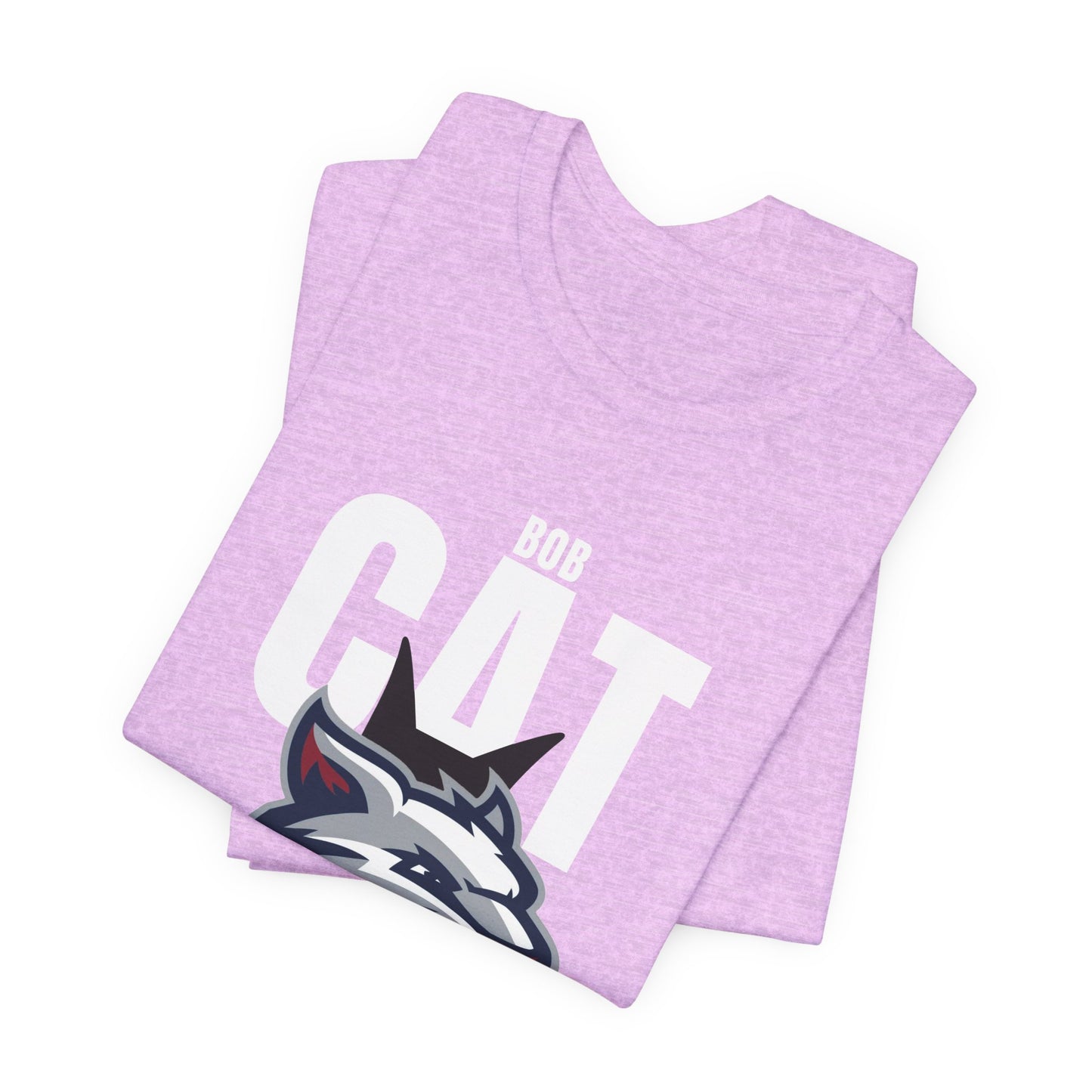 Bobcats Head Graphic Tee — Athletic Mascot T‑Shirt