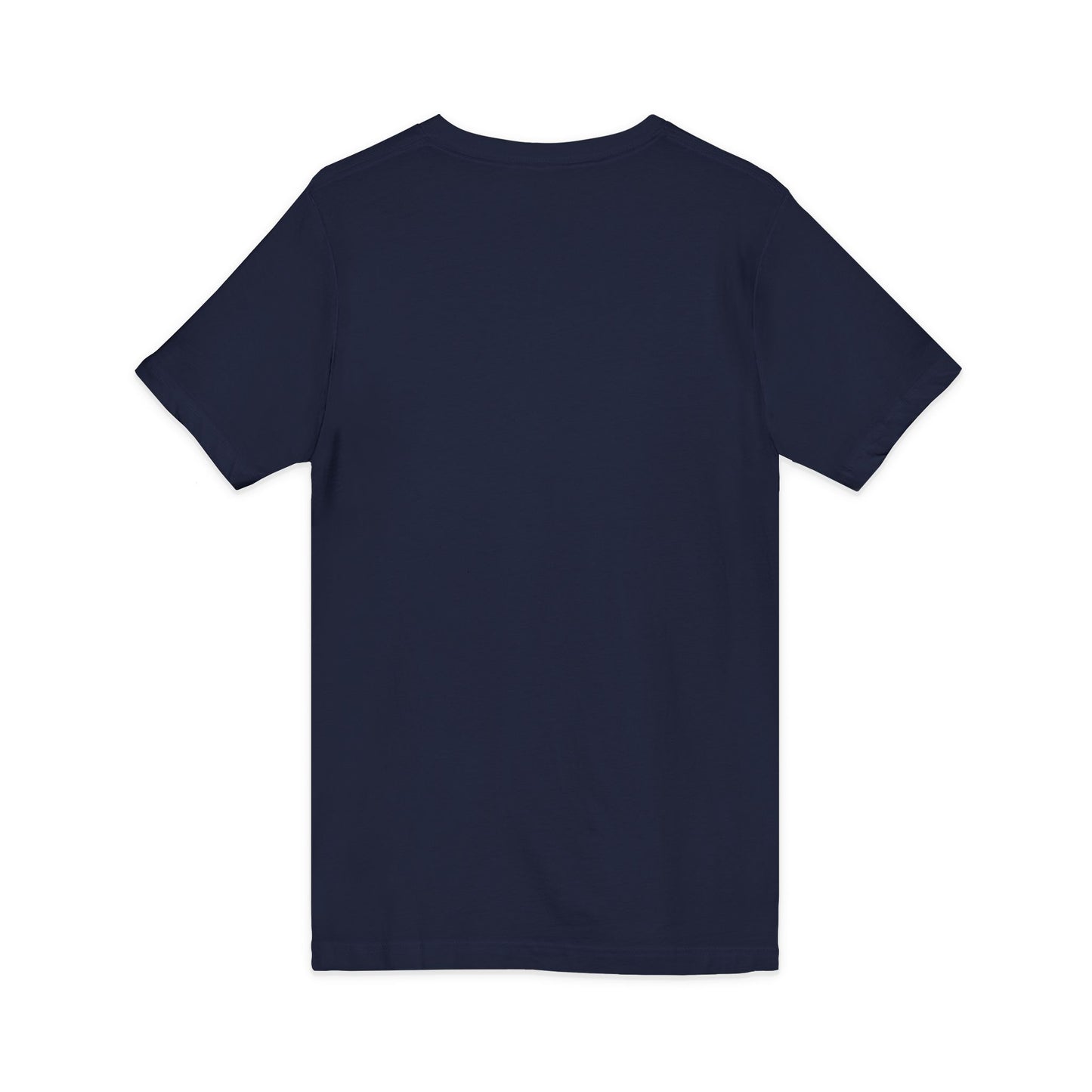 V-Neck Tee — 'Faith without Work is Dead' Vintage Sun Graphic
