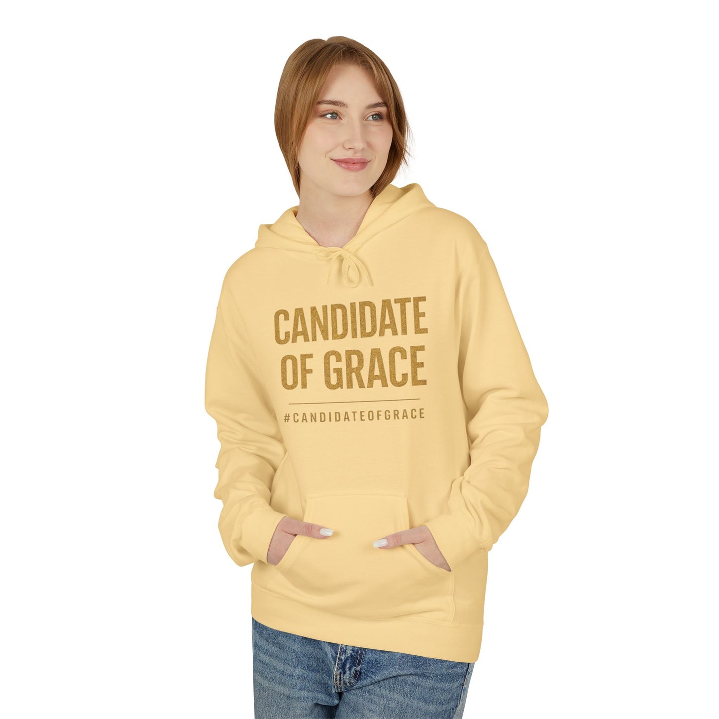 Of Grace Hoodie — Inspirational Faith Graphic Pullover