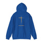 Hoodie — 'Without work is Dead' Gold Baroque Graphic Hooded Sweatshirt
