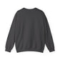 Crewneck Sweatshirt — "Held By Grace" Minimal Line Art Hands Design