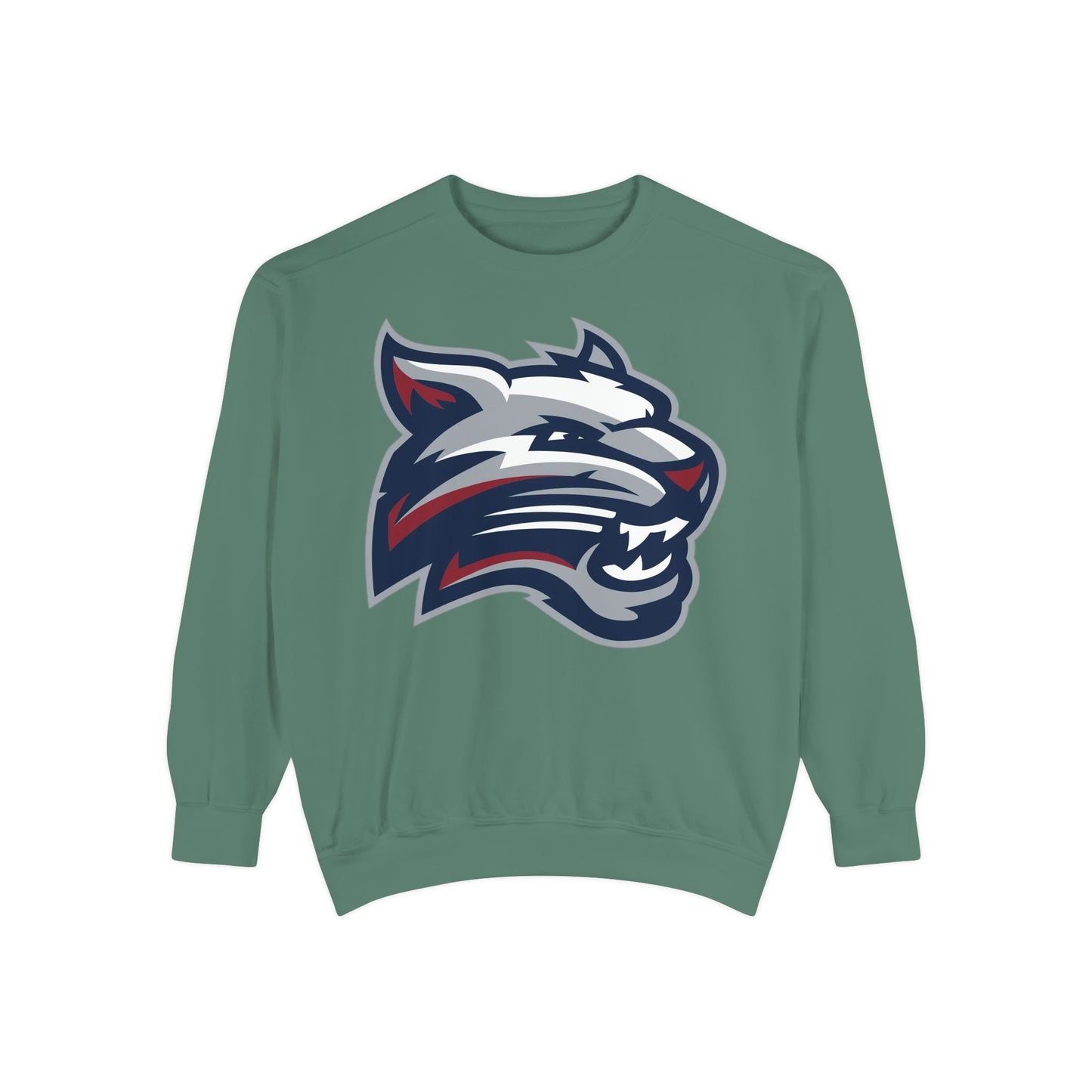 Bobcat Logo Sweatshirt — Retro Distressed Crewneck