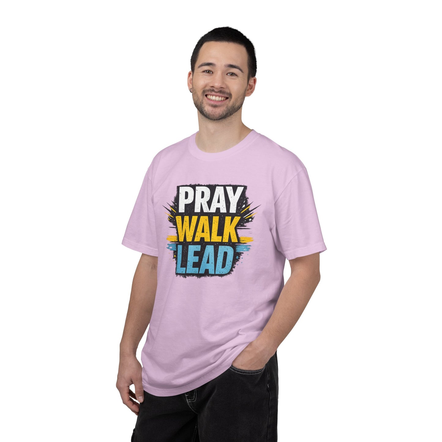 Pray Walk Lead T-Shirt — Inspirational Christian Faith Tee