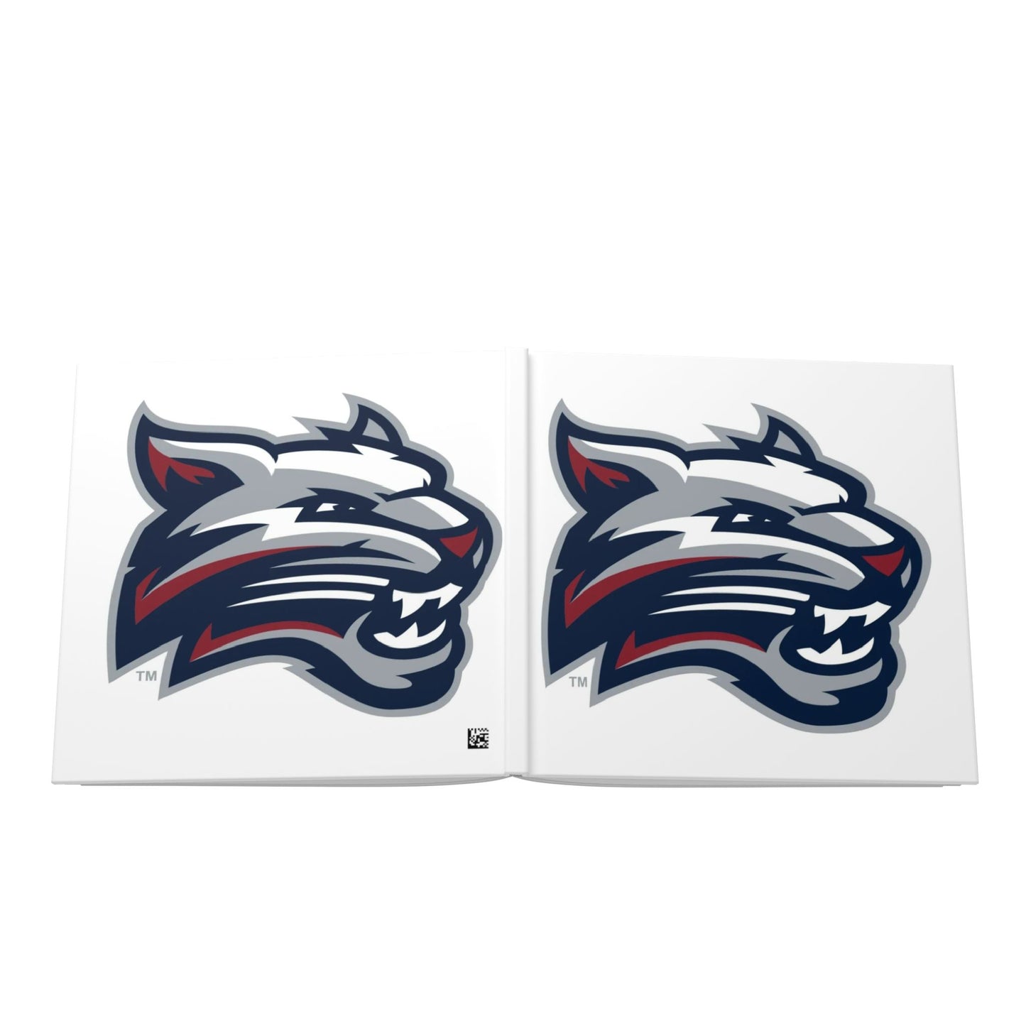 Wildcat Logo Hardcover Photo Book — Custom Sports Team Memory Album