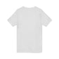 V-Neck Tee — 'Faith without Work is Dead' Vintage Sun Graphic