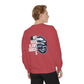 Bobcat Logo Sweatshirt — Retro Distressed Crewneck