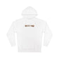 Faith Graphic Hoodie — Minimal Gold Lettering Christian Pullover