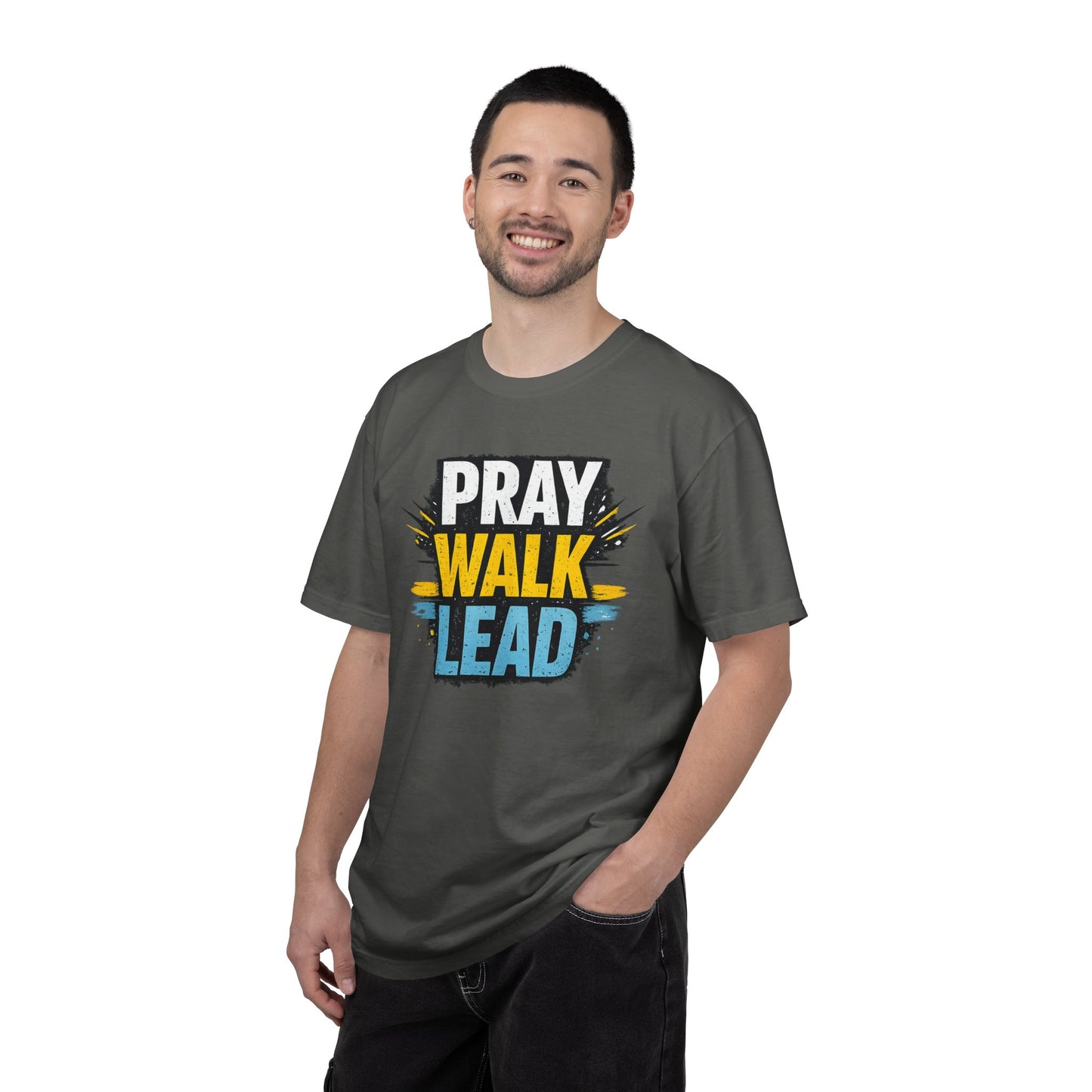 Pray Walk Lead T-Shirt — Inspirational Christian Faith Tee