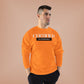 Crewneck Sweatshirt — "Certified by Experience" Minimal Graphic