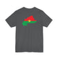 AfriBurkina Faso Flag Fist T-Shirt — Patriotic Map Back Tee