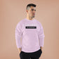 Crewneck Sweatshirt — "Certified by Experience" Minimal Graphic