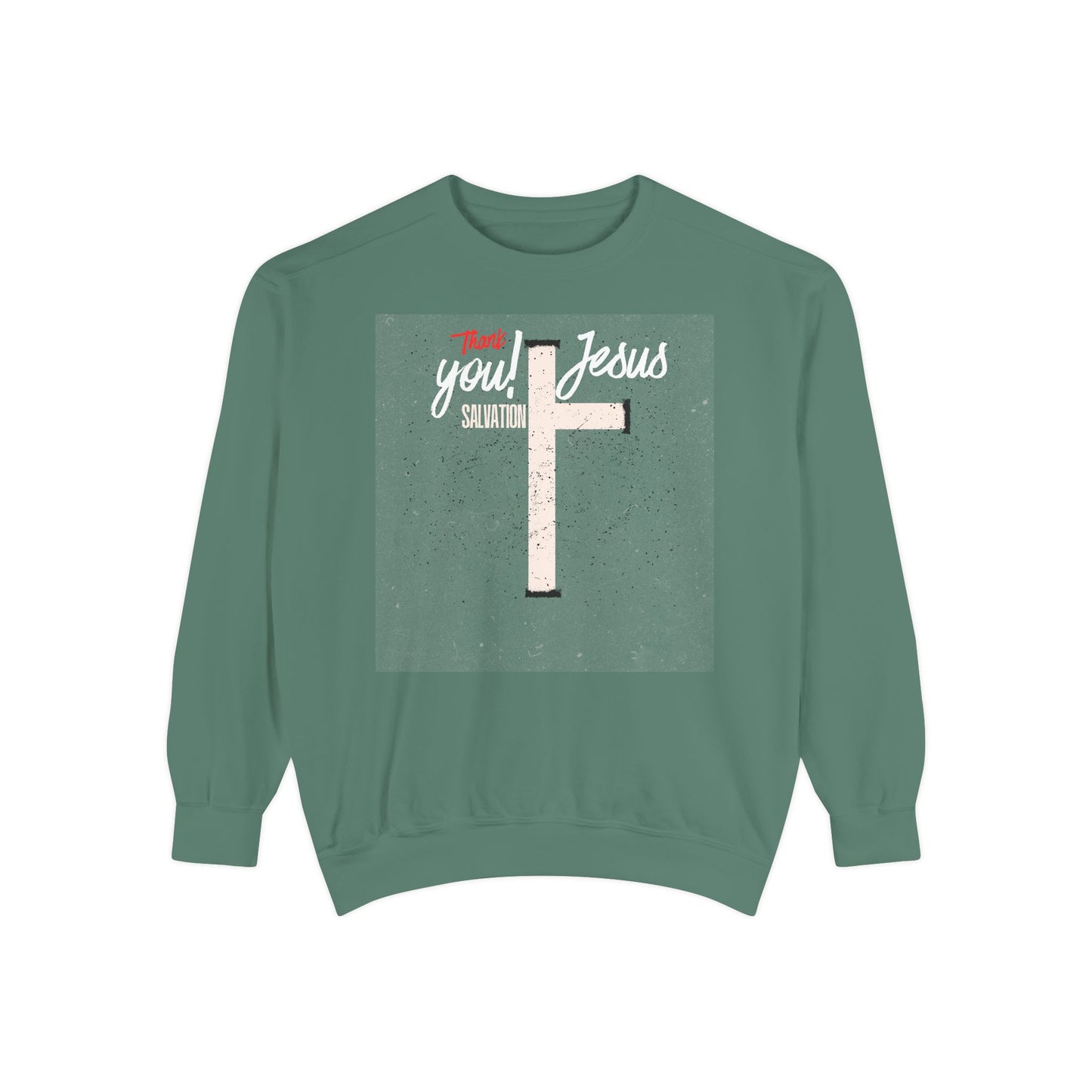 Grace Cross Sweatshirt — "Candidate of Grace" Christian Pullover