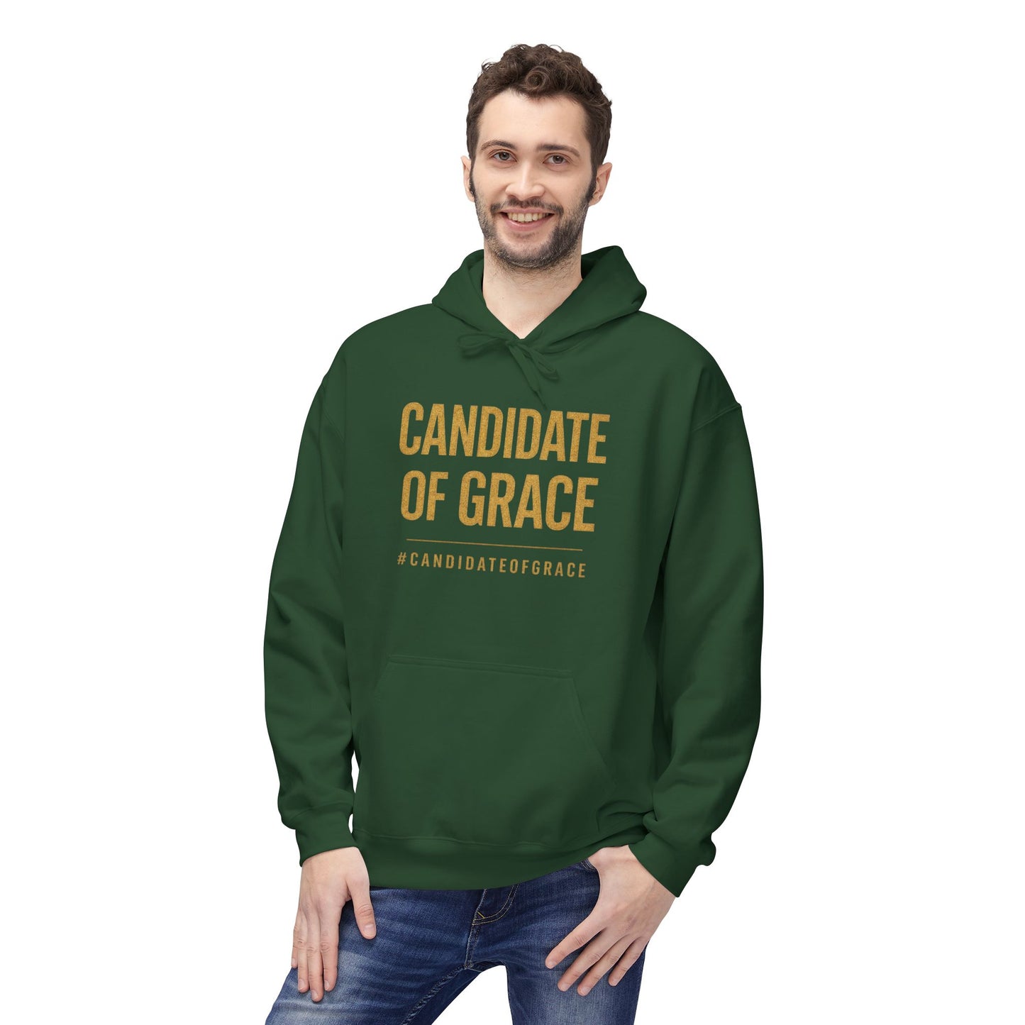 Of Grace Hoodie — Inspirational Faith Graphic Pullover