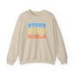 Crewneck Sweatshirt — "Skilled, Called, Empowered" Colorful Watercolor Design