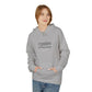 Retro Script "West Coast" White Hoodie — Vintage Stripe Graphic Pullover