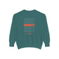 Grace Cross Sweatshirt — "Candidate of Grace" Christian Pullover