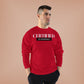 Crewneck Sweatshirt — "Certified by Experience" Minimal Graphic