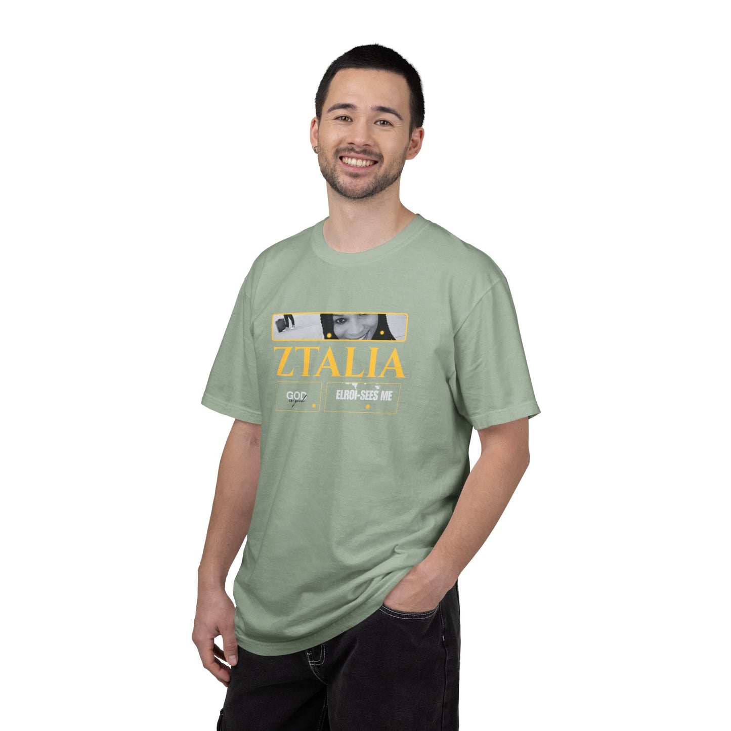 Ztalia Brand T-Shirt — Minimal Photo Logo Tee
