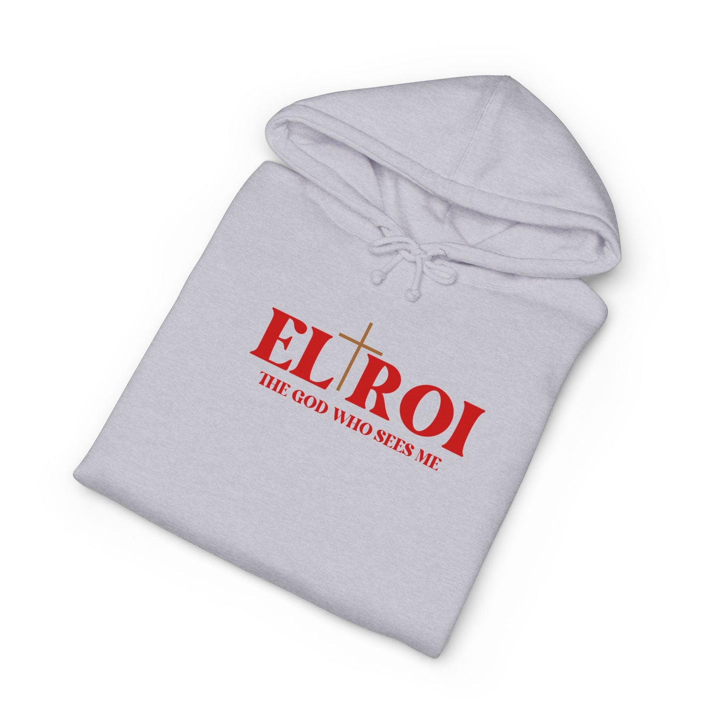 El Roi Hoodie — 'The God Who Sees Me' Christian Faith Pullover
