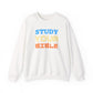 Crewneck Sweatshirt — "Skilled, Called, Empowered" Colorful Watercolor Design