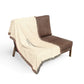 Woven Blanket — Neutral 'Grateful Grace' Fringe Throw