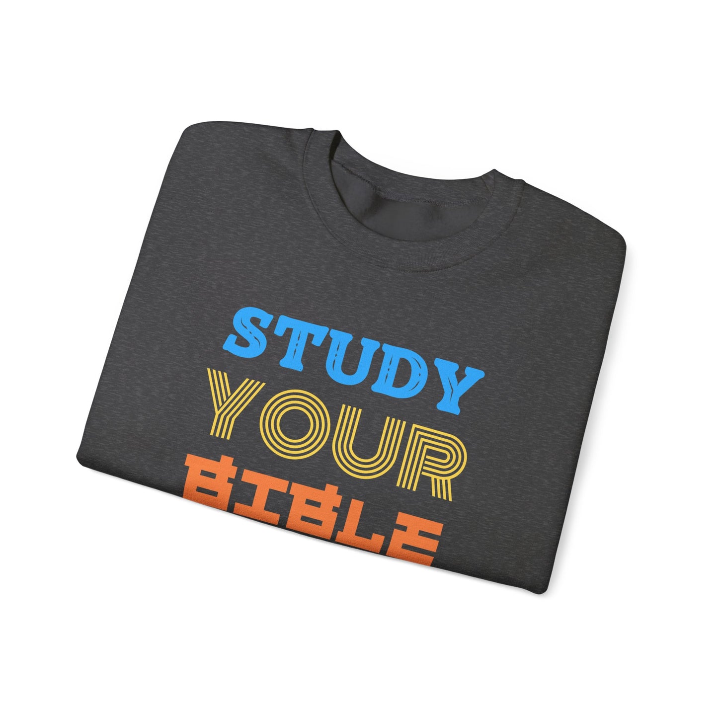 Crewneck Sweatshirt — "Skilled, Called, Empowered" Colorful Watercolor Design