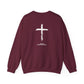 Crewneck Sweatshirt — "Skilled, Called, Empowered" Colorful Watercolor Design