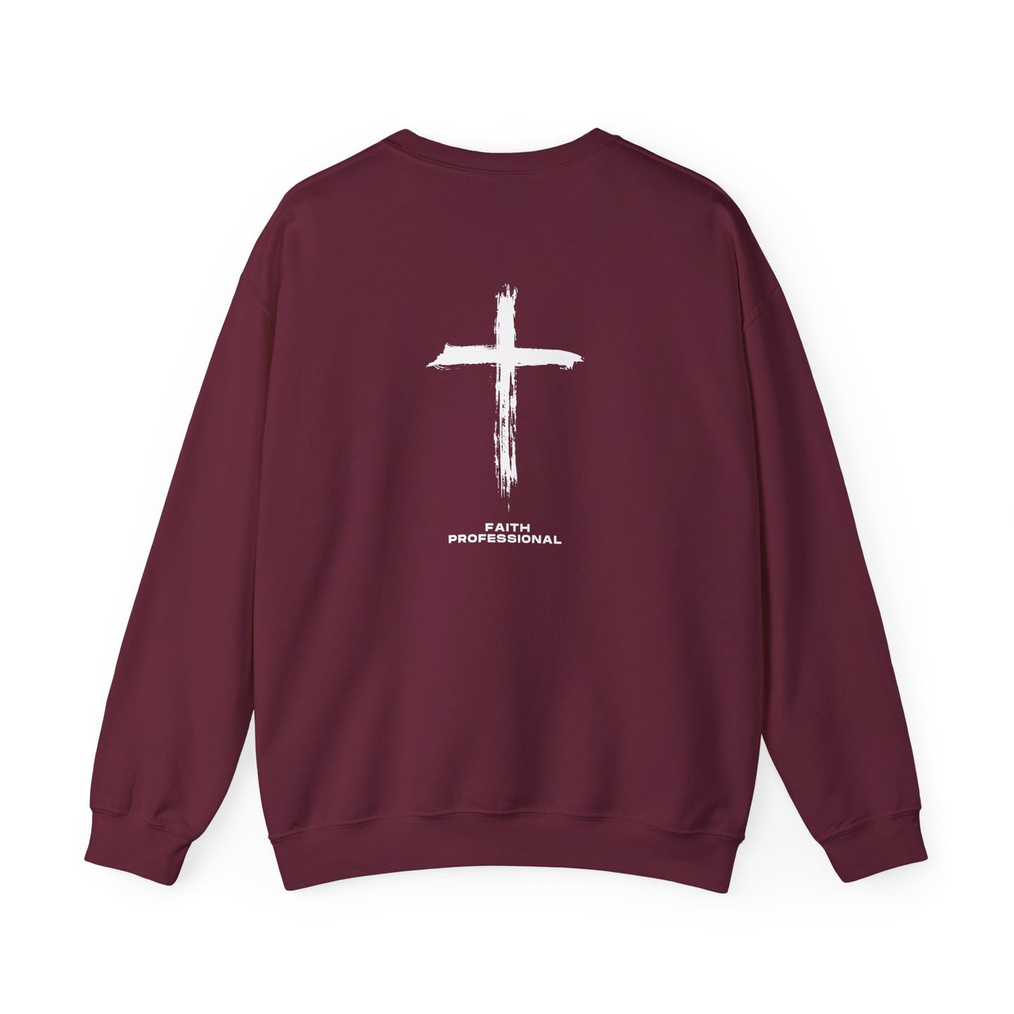 Crewneck Sweatshirt — "Skilled, Called, Empowered" Colorful Watercolor Design