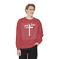 Grace Cross Sweatshirt — "Candidate of Grace" Christian Pullover
