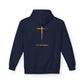 Lead to Make a Difference Hoodie — Inspirational Christian Cross Sweatshirt