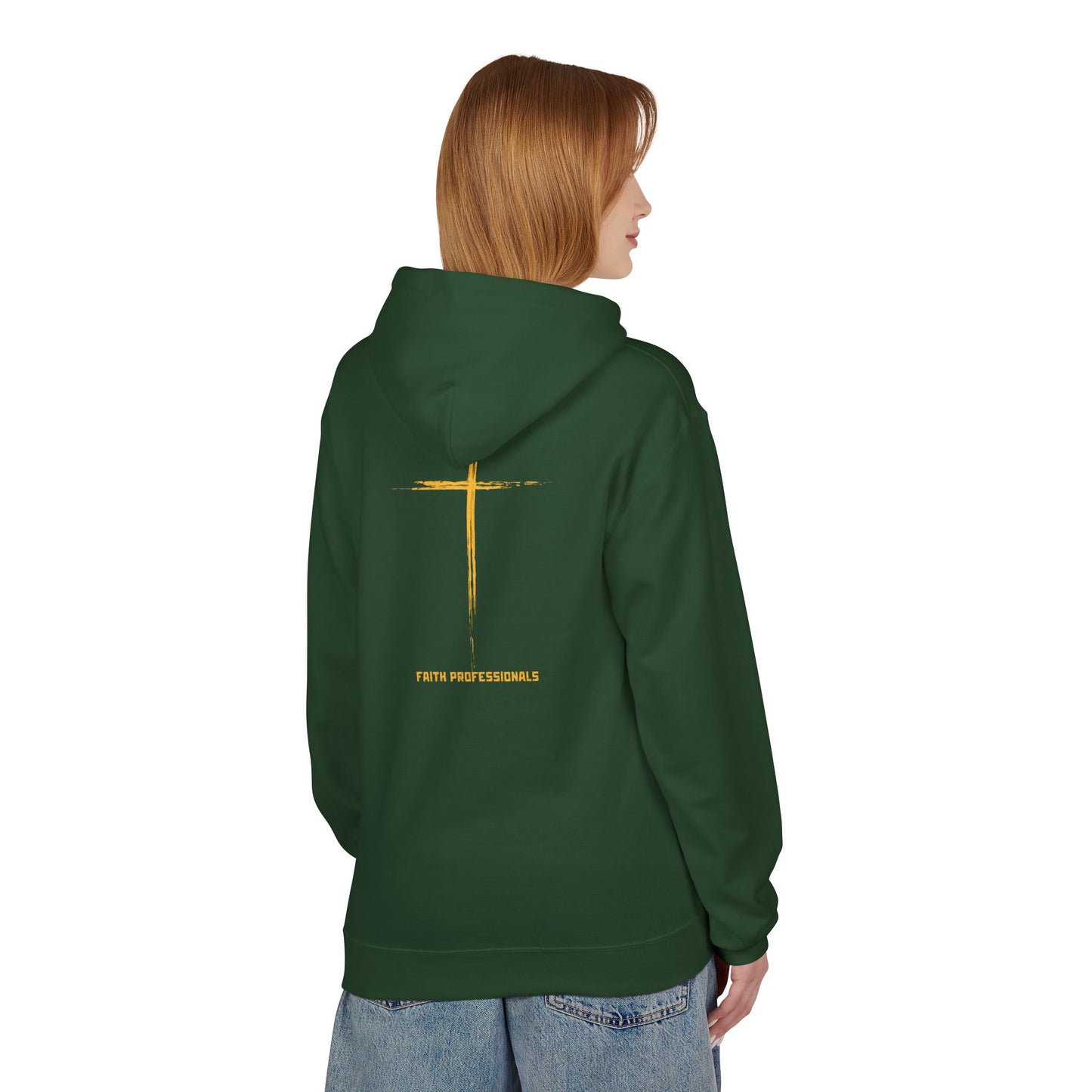 Lead to Make a Difference Hoodie — Inspirational Christian Cross Sweatshirt