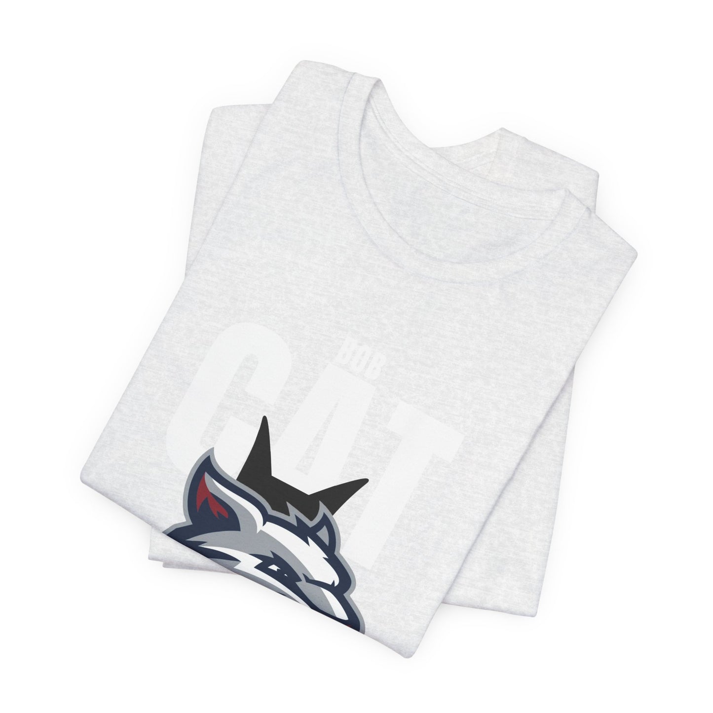 Bobcats Head Graphic Tee — Athletic Mascot T‑Shirt