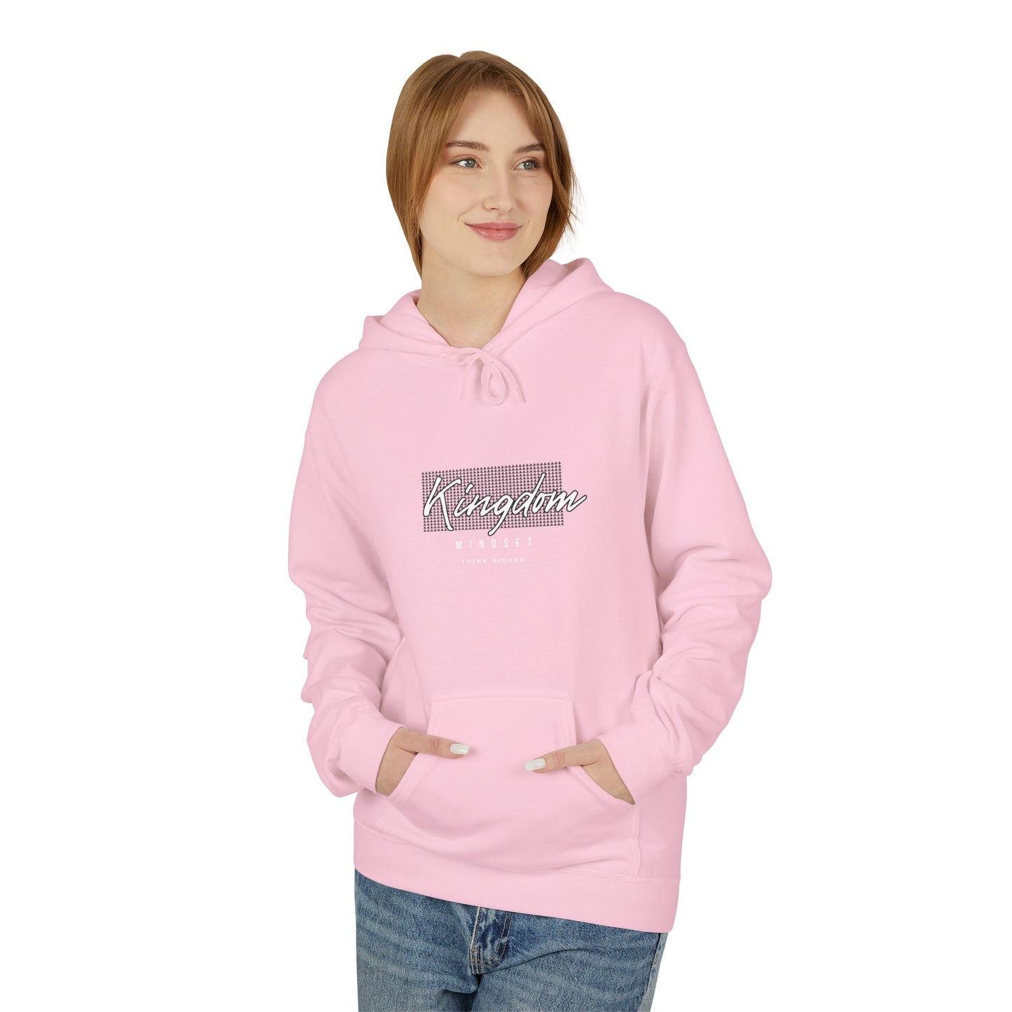 Retro Script "West Coast" White Hoodie — Vintage Stripe Graphic Pullover