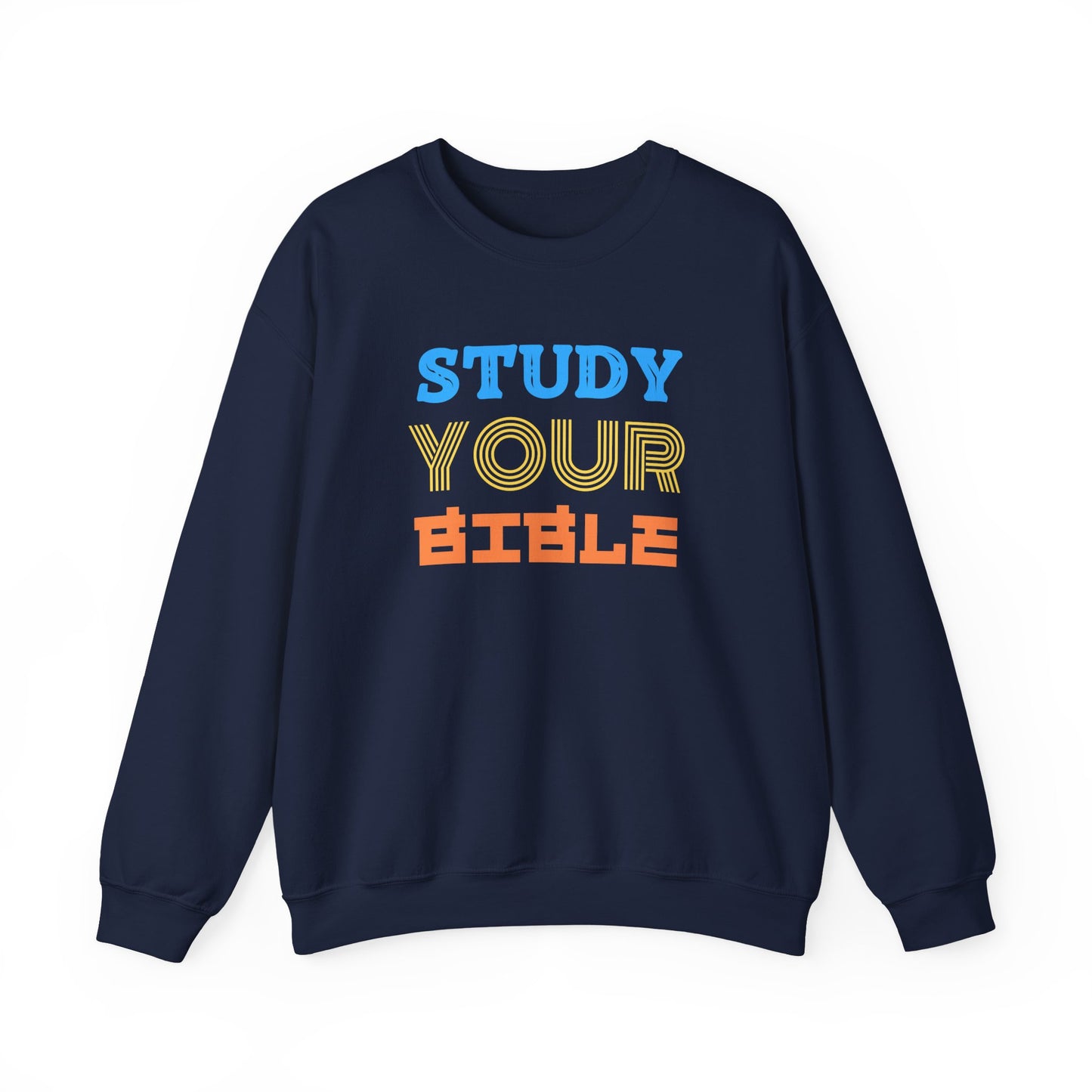 Crewneck Sweatshirt — "Skilled, Called, Empowered" Colorful Watercolor Design