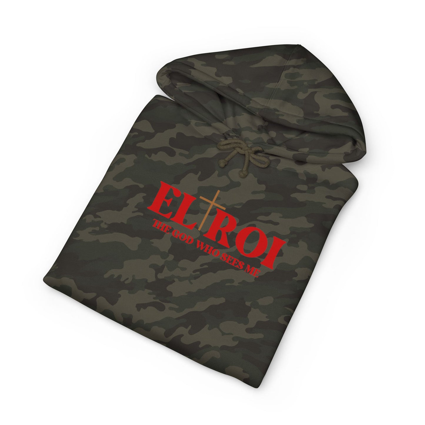 El Roi Hoodie — 'The God Who Sees Me' Christian Faith Pullover