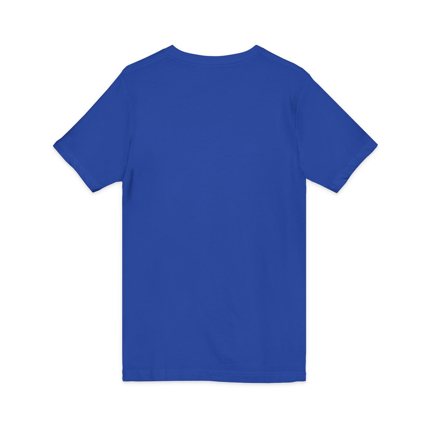 V-Neck Tee — 'Faith without Work is Dead' Vintage Sun Graphic